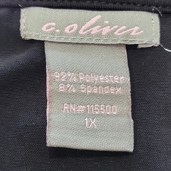 1X Metal Accent Cold Shoulder  Blouse - Picture 5 of 5